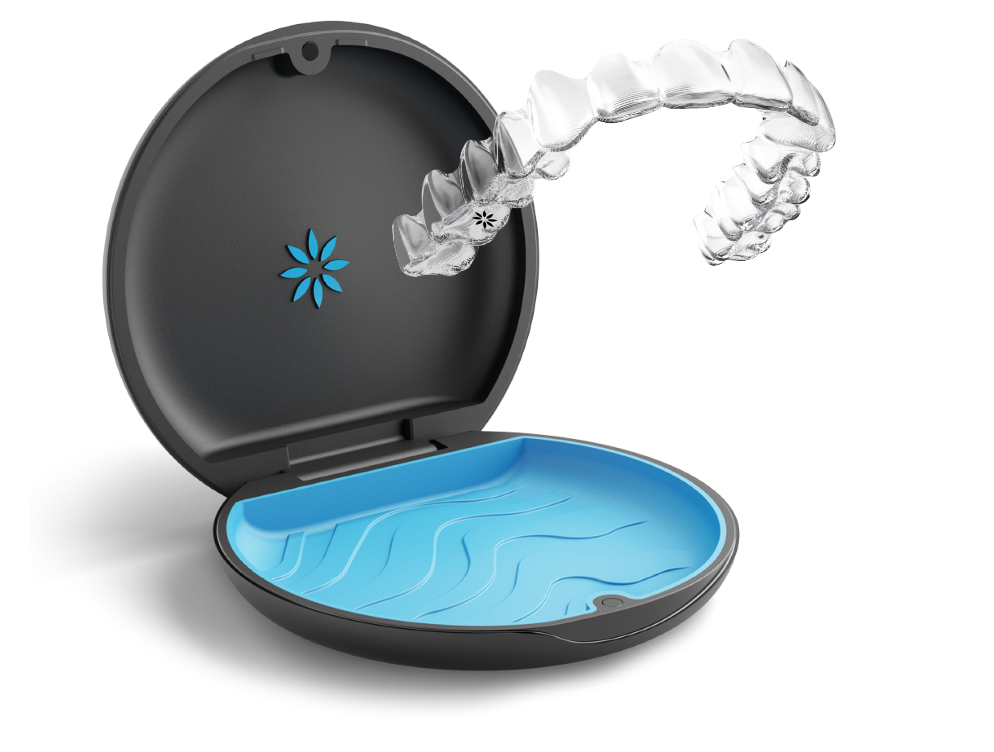 Invisalign aligner and case